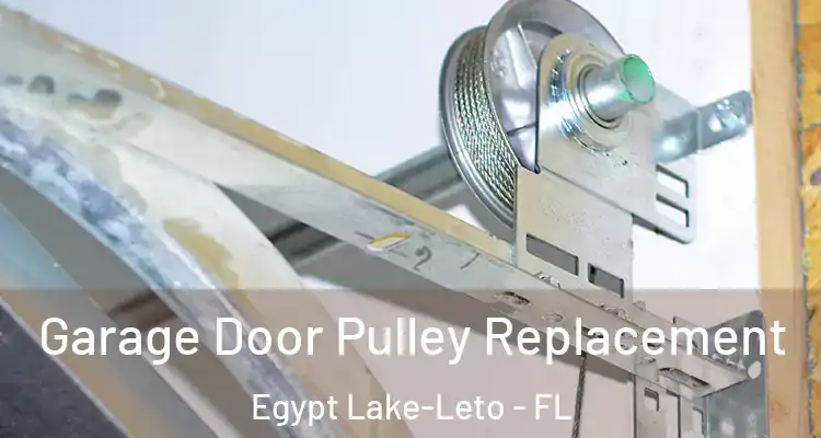  Garage Door Pulley Replacement Egypt Lake-Leto - FL
