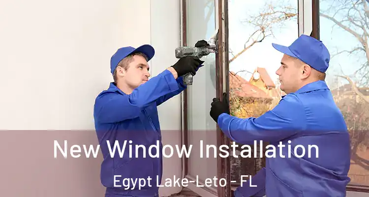  New Window Installation Egypt Lake-Leto - FL