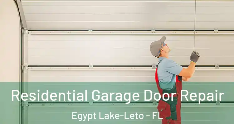  Residential Garage Door Repair Egypt Lake-Leto - FL